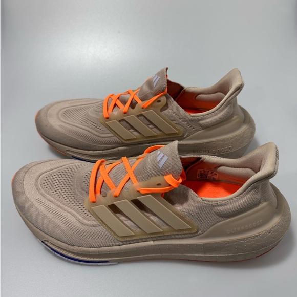Adidas Ultra Boost Light Wonder Taupe Solar Red Men’s 12 HQ6343